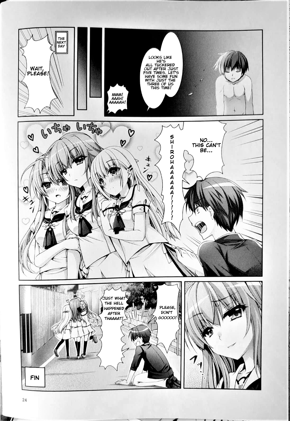 Hentai Manga Comic-Blue Summer-Read-22